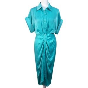 Steve Madden Tori Midi Shirt Dress Size 2 NWT